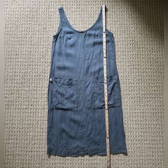 Linen apron dress with pocket size xs - Picture 13 of 13